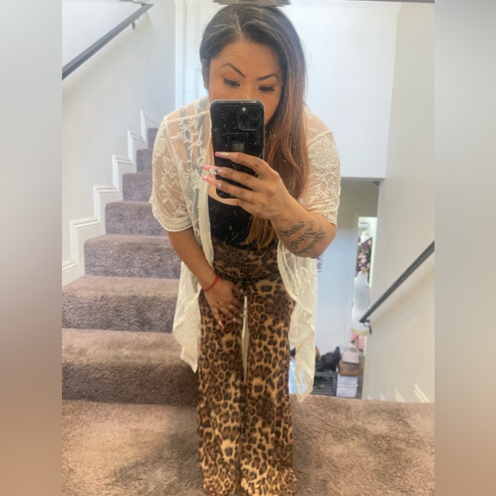 Leopard pants